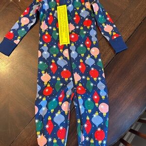 Hanna Andersson Colorful Ornament Print Kids One Piece